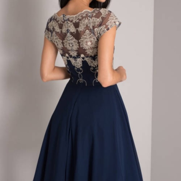 SOLD Chi Chi London Baroque Style Flare Tea Dress NWT - Picture 4 of 8